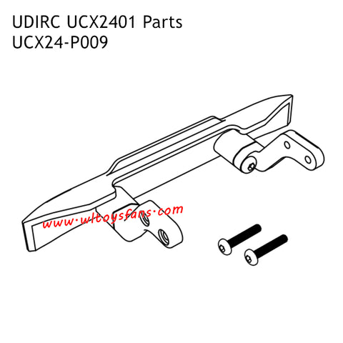 UDIRC UCX2401 Parts Front Bumper UCX24-P009