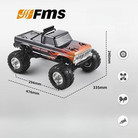 FMS F100 1/10 High Speed Brushless RC Car RTR