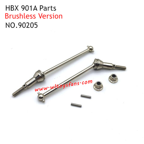 HBX 901A RC Car Parts Metal Front Drive Shafts 90205