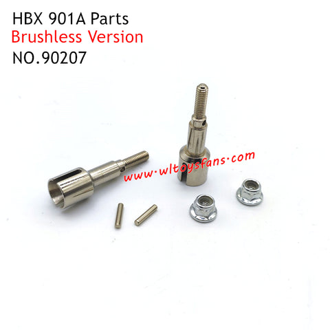 HBX 901A RC Car Parts Metal Rear Wheel Shafts 90207