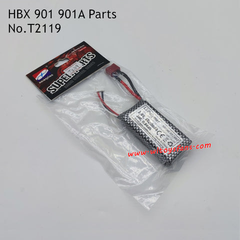 HBX 901 901A Parts 7.4V 1600mAh Battery T2119