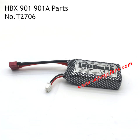HBX 901 901A Parts 7.4V 1800mAh Battery T2706