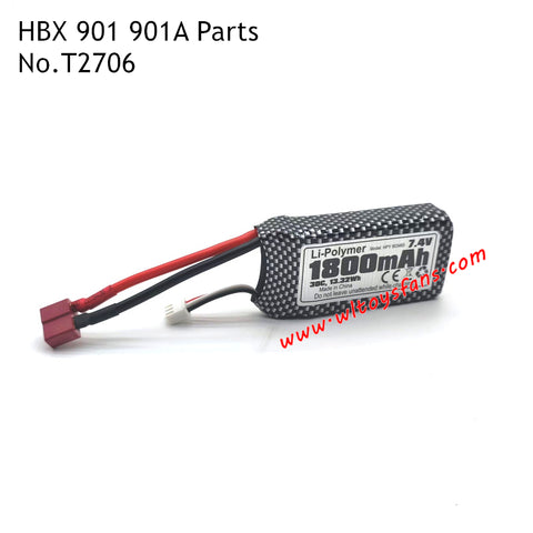 HBX 901 901A Parts 7.4V 1800mAh Battery T2706