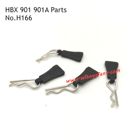 HBX 901 901A Parts Body Clips H166
