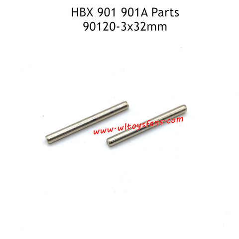 HBX 901 901A RC Car Parts 3X32mm Steering Post Pins 90120