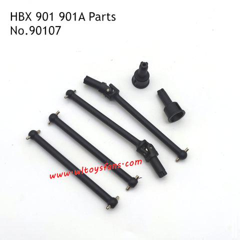 HBX 901 901A RC Car Parts Front and Rear Drive Shafts Kit 90107