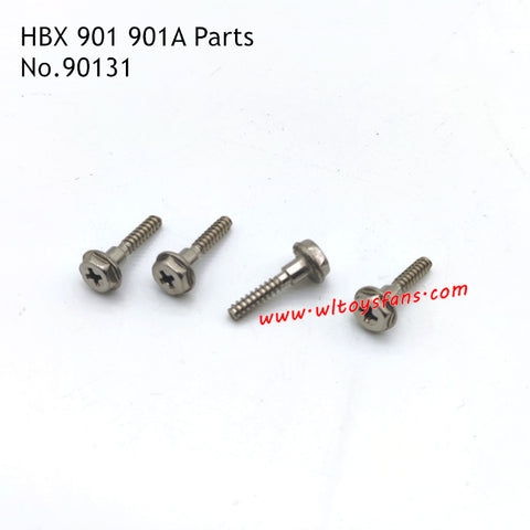 HBX 901 901A RC Car Parts Wheel Lock Screws 90131
