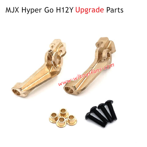 MJX Hyper Go H12Y Remote Control Upgrade Parts Brass C Mounts