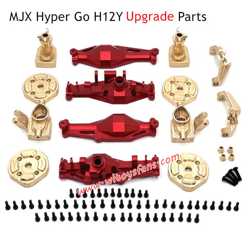 MJX Hyper Go H12Y Remote Control Upgrade Parts Brass Cup and C Mount
