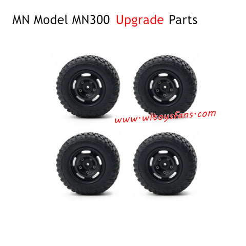 MN Model MN300 Upgrade Parts Wheel with Metal Hubs