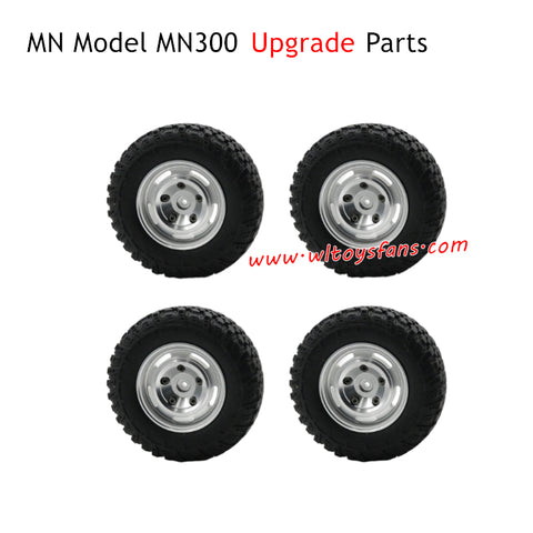 MN Model MN300 Upgrade Parts Wheel with Metal Hubs
