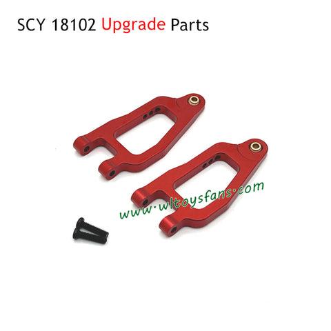 SCY 18102 RC Car Upgrade Parts Metal Front Lower Swing Arm