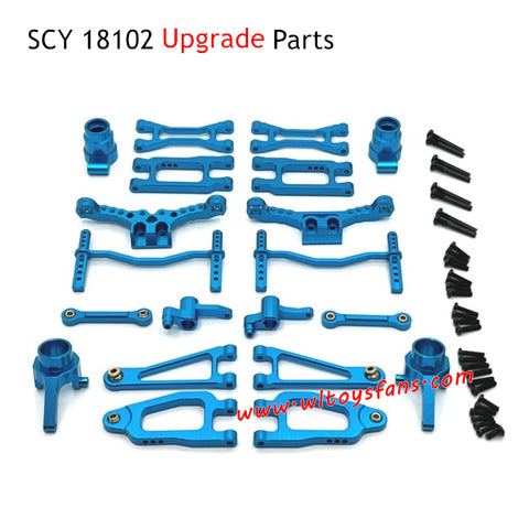 SCY 18102 RC Car Upgrade Parts Metal Kit