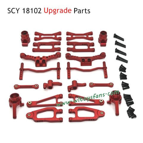 SCY 18102 RC Car Upgrade Parts Metal Kit