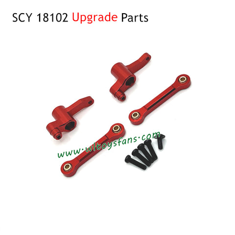 SCY 18102 RC Car Upgrade Parts Metal Steering Kit