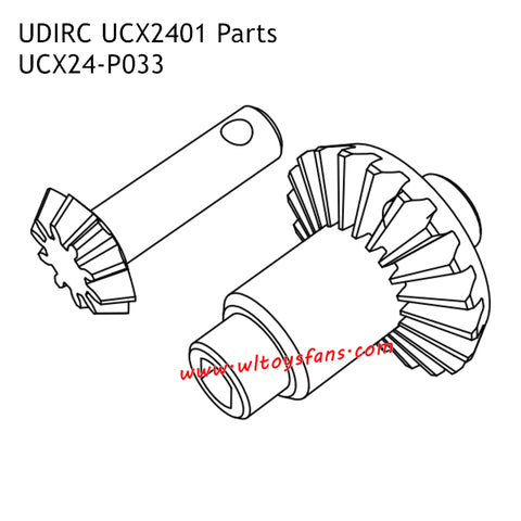 UDIRC UCX2401 Parts Axle Shift Teeth UCX24-P033