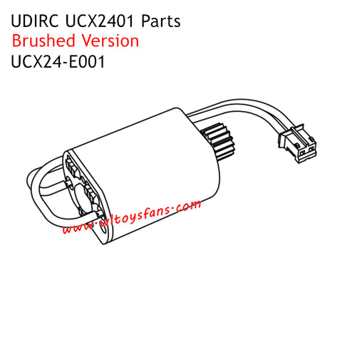 UDIRC UCX2401 Parts Brushed Motor UCX24-E001