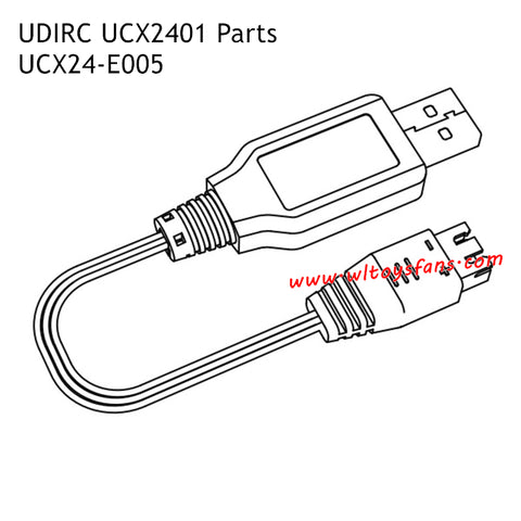 UDIRC UCX2401 Parts Charger UCX24-E005