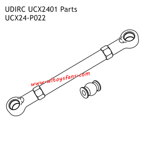 UDIRC UCX2401 Parts Front and Rear Axle Rod UCX24-P022