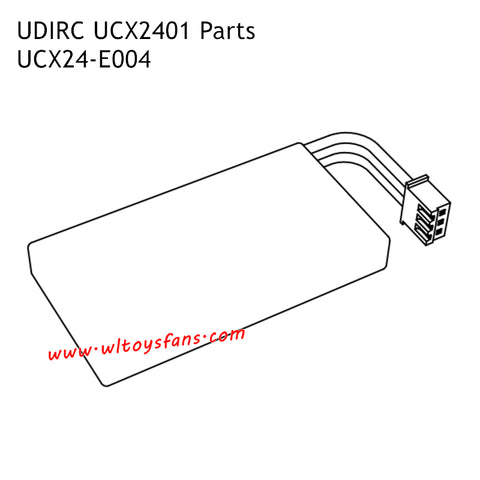 UDIRC UCX2401 Parts Model Battery UCX24-E004