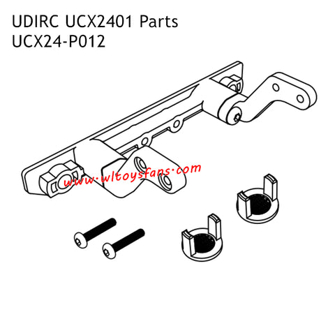 UDIRC UCX2401 Parts Rear Bumper UCX24-P012