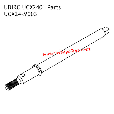 UDIRC UCX2401 Parts Rear Long Axle Shaft UCX24-M003