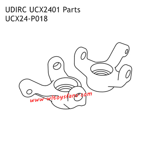 UDIRC UCX2401 Parts Steering Hub Set UCX24-P018