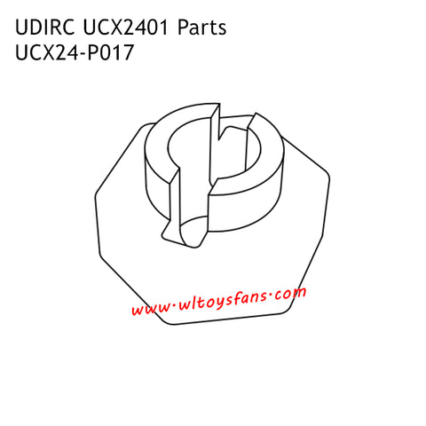 UDIRC UCX2401 Parts Wheel Adapters UCX24-P017