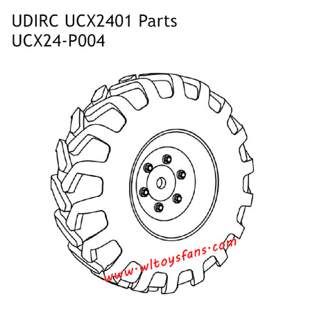 UDIRC UCX2401 Parts Wheel UCX24-P004
