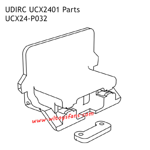UDIRC UCX2401 Parts Witch Board UCX24-P032
