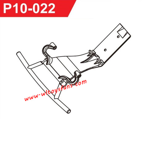 UDIRC UD1002 1002se RC Car Parts Front Bumper P10-022