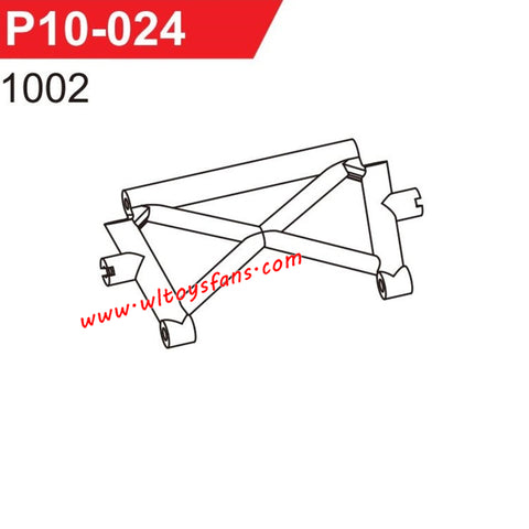 UDIRC UD1002 1002se RC Car Parts Front Bumper Support P10-024