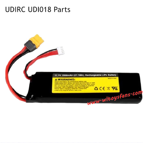 UDIRC UDI018 RC Boat Parts 11.1V 2500mAh Battery