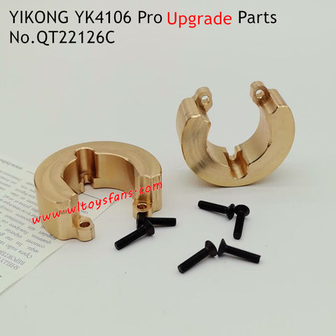YIKONG YK4106 Pro Upgrade Parts Front Wheel Counterweights QT22126C