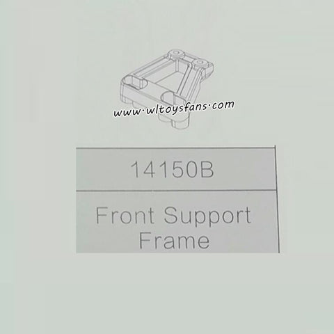 MJX Hyper Go 14211 RC Car Parts Front Support Frame 14150B