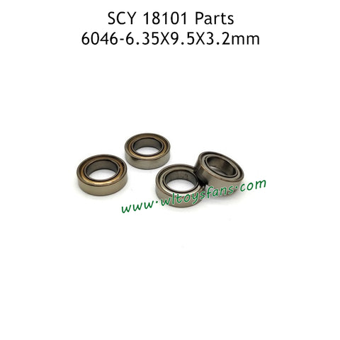 SUCHIYU 18101 Parts 6.35X9.5X3.2mm Ball Bearing 6046