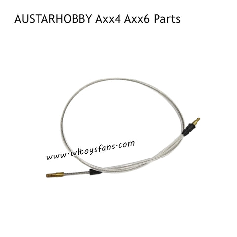 AUSTARHOBBY AXX4 AXX6 RC Truck Parts 6WD Differential Pull Line Rear Axle Clear Tube