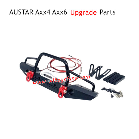 AUSTARHOBBY AXX4 Axx6 Upgrade Parts Metal Front Bumper