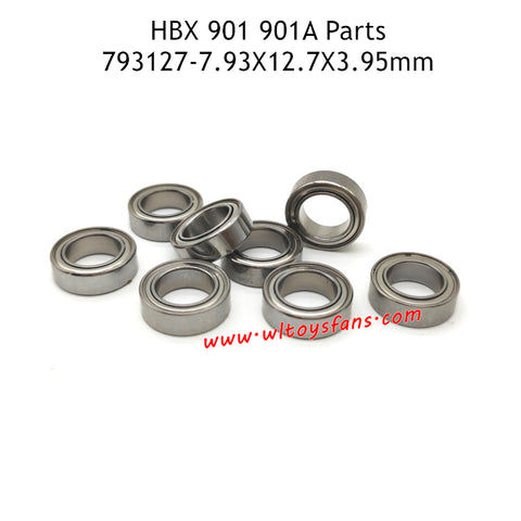 HBX 901 901A RC Car Parts 7.93X12.7X3.95mm Ball Bearings 793127