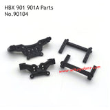 HBX 901 901A RC Car Parts Front Rear Shock Tower and Body Post 90104
