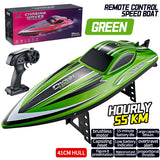 HONGXUNJIE HJ818 Pro Brushless Boat RC Sailing Boat Gifts for Boys and Girls
