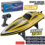 HXJ HJ818 2.4G 4WD Electric Remote Control Boat High Speed Boat for Children