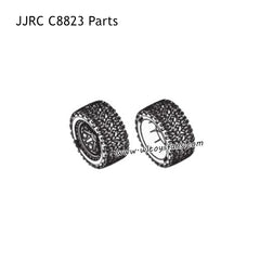 JJRC C8823 6X6 RC Truck and Parts