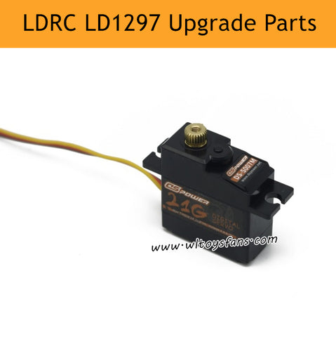 LDRC LD1297 RC Car Upgrade Parts Servo with 25T Metal Gear