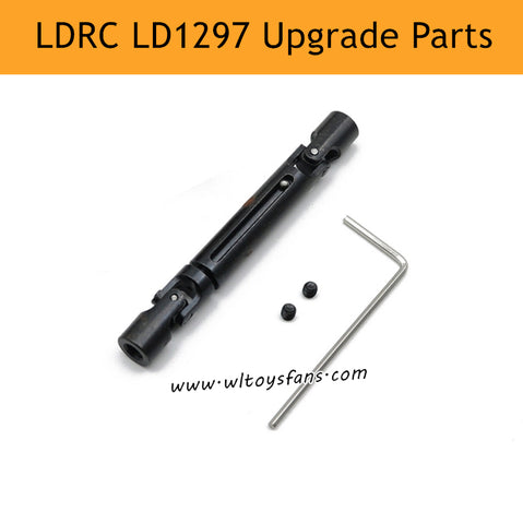 LDRC LD1297 RC Car Upgrade Parts Metal Drive Shaft Black