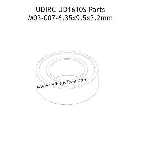 UDIRC UD1610 Pro RC Car Parts 6.35X9.5X3.2MM Ball Bearings M03-007