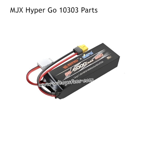 MJX Hyper Go 10303 RC Truck Parts 2S 5000mAh Battery