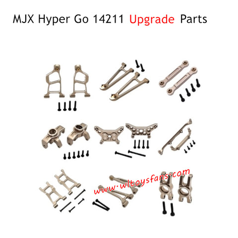 MJX Hyper Go 14211 Upgrade Parts Assembly Champagne Gold