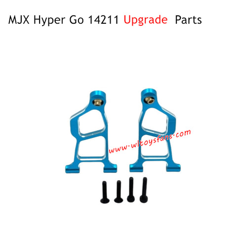 MJX Hyper Go 14211 Upgrade Parts Front Lower Swing Arms Blue