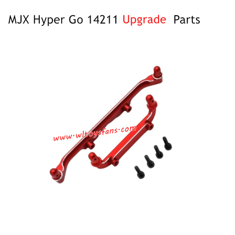 MJX Hyper Go 14211 Upgrade Parts Front and Rear Body Struts Red